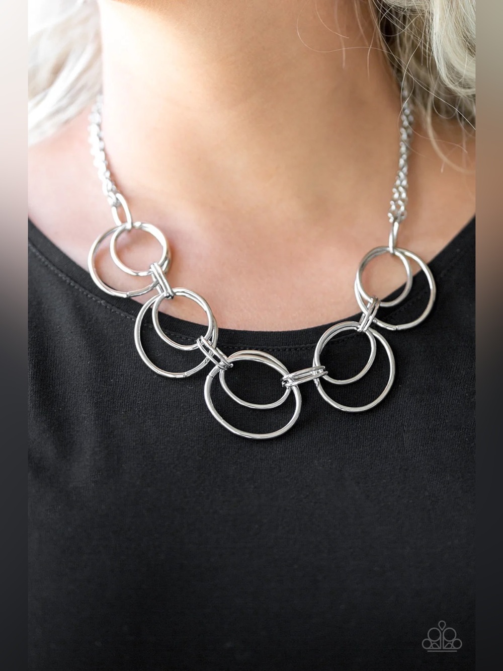 ❤️‍🔥5/$25❤️‍🔥 Urban Orbit Silver Necklace